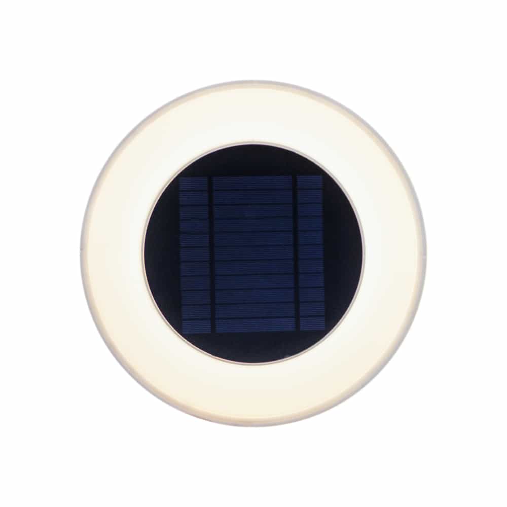 Experience the eco-friendly Wally wall light by Newgarden. Solar-powered and made from recycled plastic, it's ideal for outdoor areas.