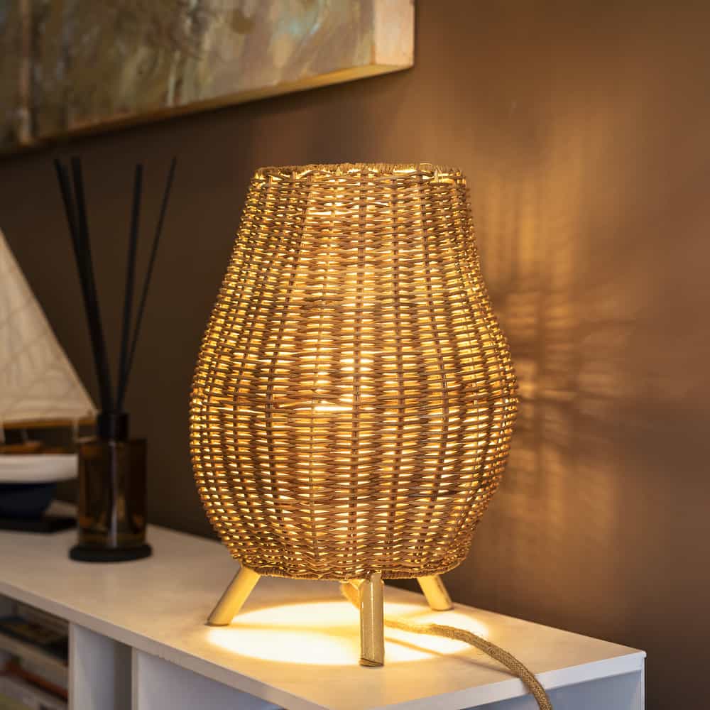 Introducing Saona from Newgarden: a decorative lamp with a natural fiber handcraft for indoor and outdoor use.